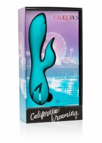 Vibromasseur Rechargeable Clitoris & pointG Santa Monica Starlet bleu boite