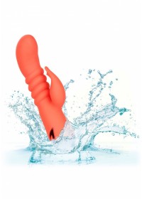 Vibromasseur Rechargeable Clitoris et Va & Vient County Cutie Orange waterproof