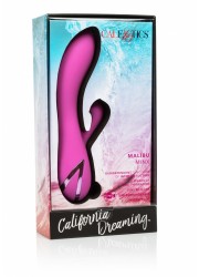 Vibromasseur Rabbit rechargeable Malibu Minx rose