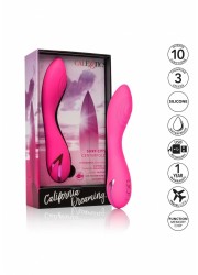 Vibromasseur rechargeable PointG Surf City Centerfold rose