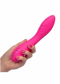 Vibromasseur rechargeable PointG Surf City Centerfold rose