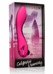 Vibromasseur rechargeable PointG Surf City Centerfold rose boite