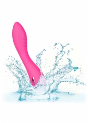 Vibromasseur rechargeable PointG Surf City Centerfold rose waterproof etanche