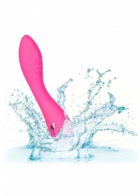 Vibromasseur rechargeable PointG Surf City Centerfold rose waterproof etanche