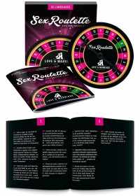 Jeu Sex roulette Love et mariage, fuchsia, pour les couples amoureux.