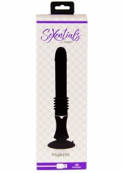 Vibromasseur Va et Vient Rechargeable Majestic Trusting Vibe noir boite