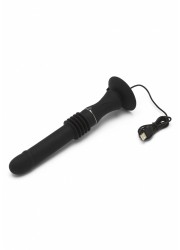 Vibromasseur Va et Vient Rechargeable Majestic Trusting Vibe noir chargeur