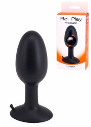 Plug anal ventouse Roll Play avec bille M