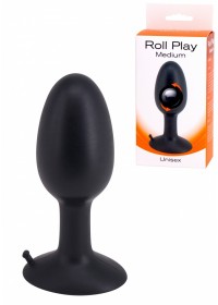 Plug anal ventouse Roll Play avec bille M
