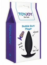 Plug anal silicone Bubble Player Advanced noir Medium