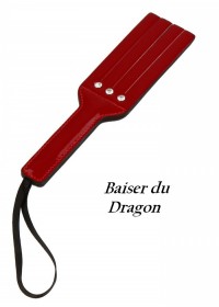 Spazm252001-Mini Paddle Baiser du Dragon en Vinyls Rouge