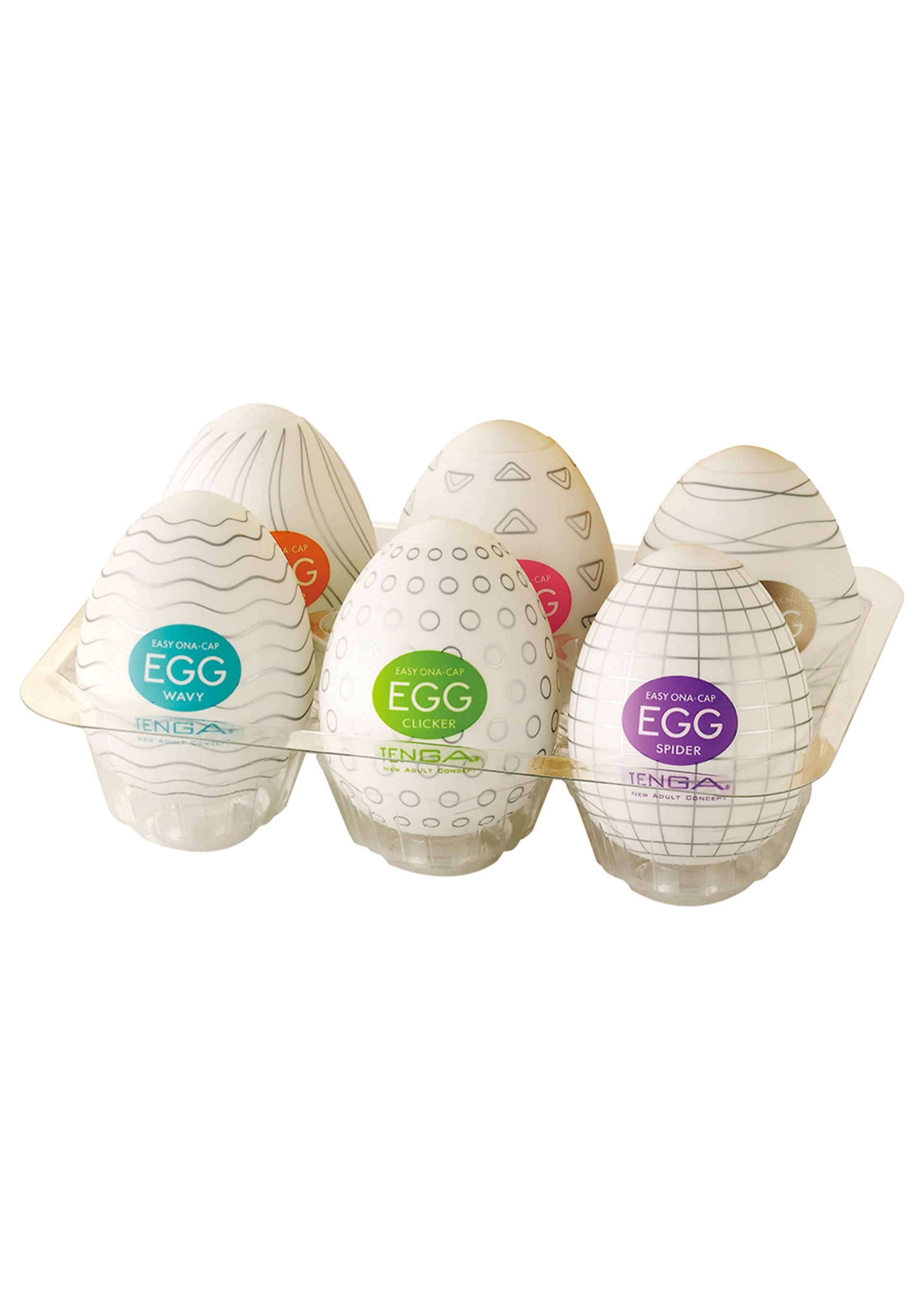 Tenga Masturbateur Oeuf Egg cloudy violet