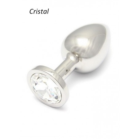 Rosebud L Plug anal Cristal