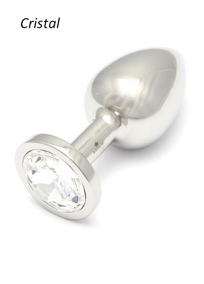 Rosebud L Plug anal Cristal