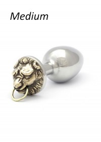 Rosebud M Plug anal Bronze Lion