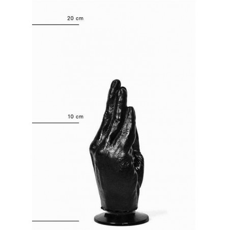 AllBlack-Plug anal main fist AB13 Otto gode noir