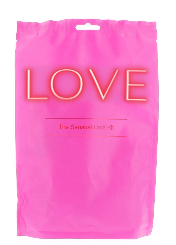 Box cadeaux SexToys-The Sensual Love Kit  rose