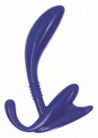 Plug anal stimulateur Prostate Apollo Curved Probe -bleu