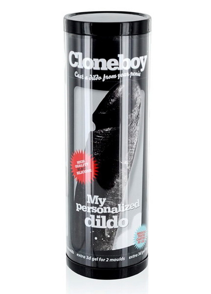 CloneBoy moulage pénis gode-CLONEBOY DILDO BLACK
