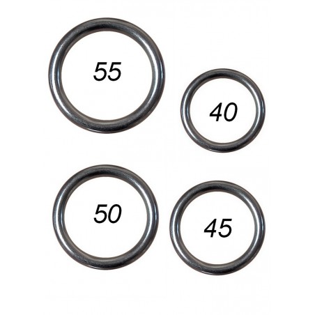 Cockring anneau acier Smooth Nickle-Free Cockring 40,45,50,55