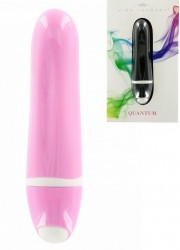 Mini vibromasseur clitoris Quantum  rose-noir