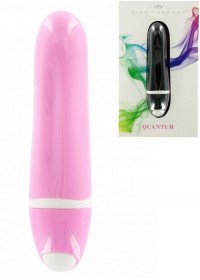 Mini vibromasseur clitoris Quantum  rose-noir