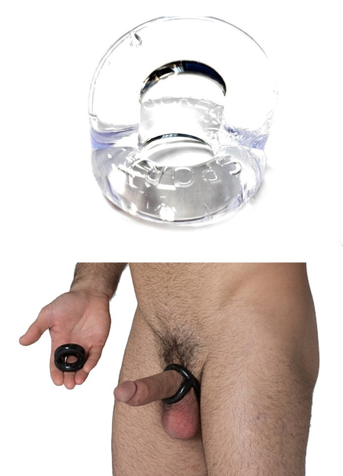 Cockring Sport Fucker transparent-noir