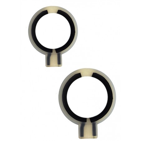 MB-Cockring Electro Stimulation silicone bi polaire Ø 40 & 50 mm