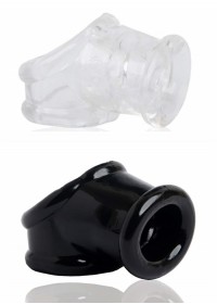 Cockring Oxballs Powersling Cocksling & Ballstretcher noir-transparent