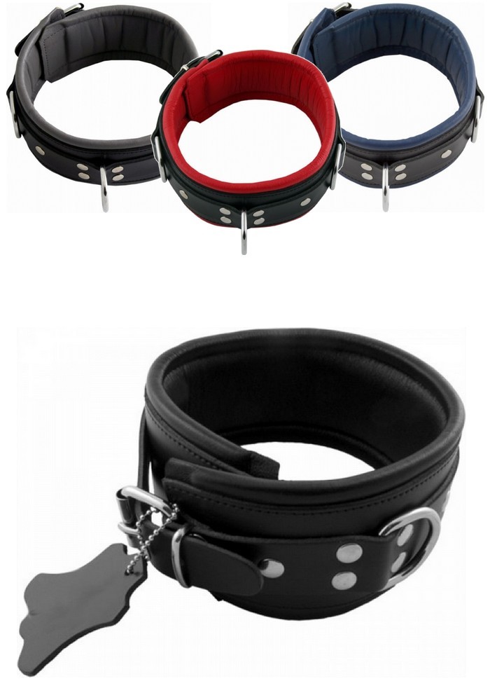 Collier-Laisse Punk Noir - BDSM Univers