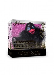 Canard Mini Duckie Paris I Rub My 2.0  noir boite
