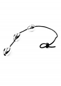 Chapelet 3 Boules anales ovales acier