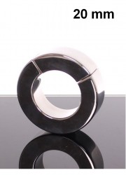Poids tendeur de testicules Magnetic ballstretcher Rond métal 20 mm