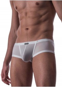 Lingerie sexy pour homme Shorty M101 blanc