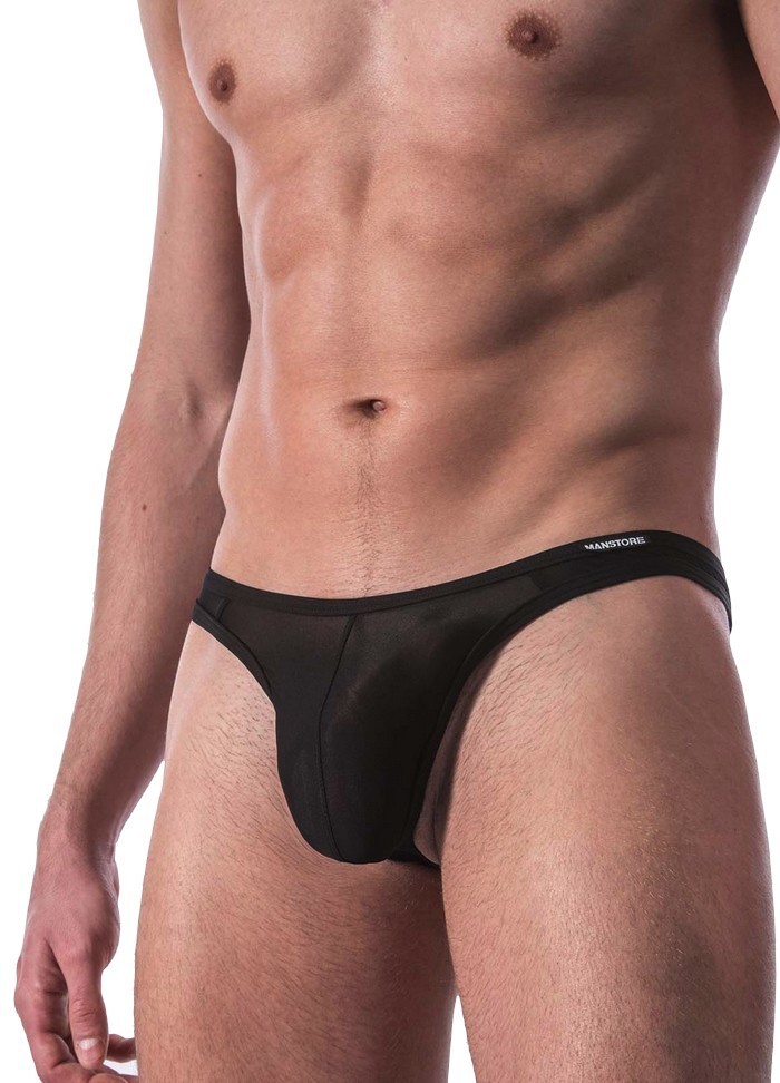 Lasso string avec cockring noir M101 Manstore