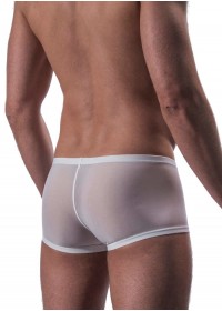 Lingerie sexy boxer pour homme sous vêtement blanc