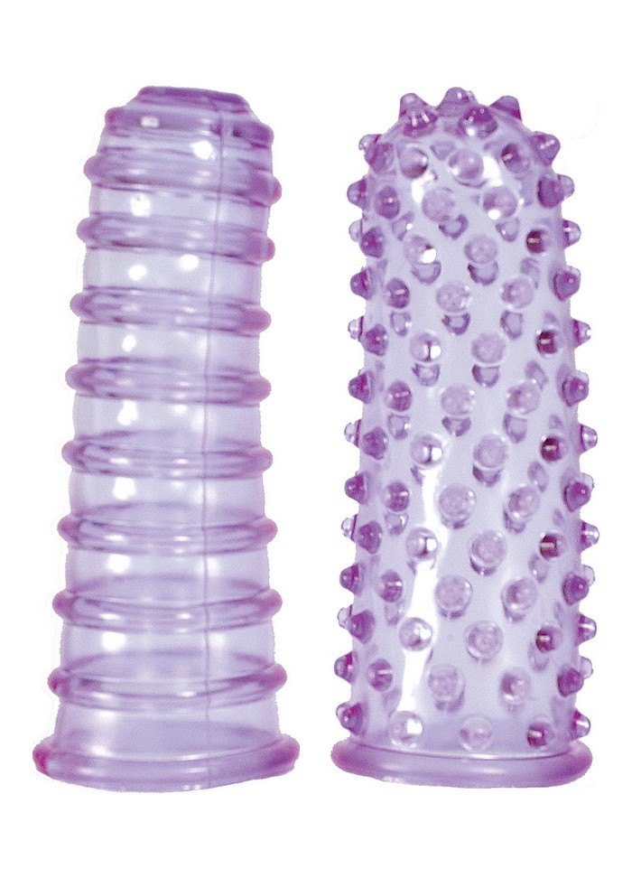 Doigts chinois Lustfingers Soft + Bumpy violet