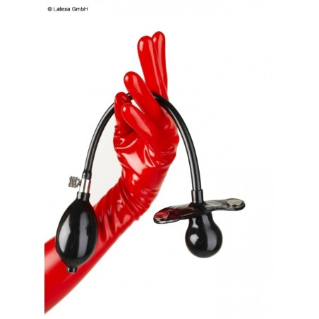 Latexa 3184 Boule gonflable pour cagoule patch pression noir