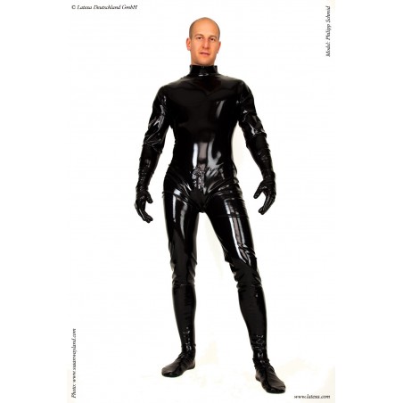 Latexa 3033 Combinaison latex intégrale avec Pieds et Gants