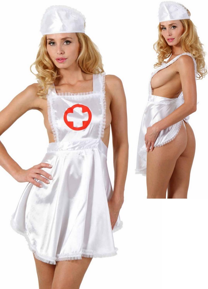 Costume d'infirmière sexy pour femme sophie libertine vannes