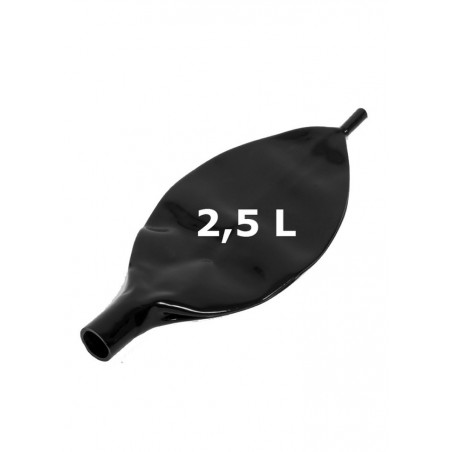 Latexa 3228 Sac latex respiratoire SANS valve 2.5 l noir