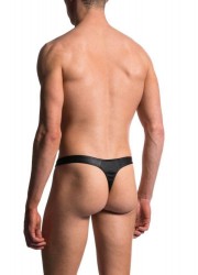 ManStore M104-String homme Poppers Click noir dos