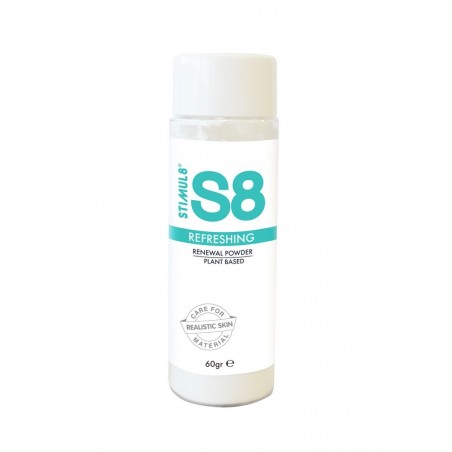 Poudre régénérante entretien Sextoy en Skin S8 Renewal Powder 60gr