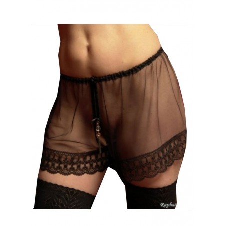 FoliesbyRenaud Culotte ouverte Cassandre noir