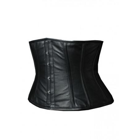 Serre taille court cuir noirface