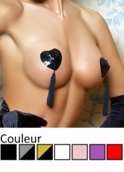 Nippies sexy pour femme paillettes sequin et pompons