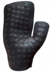 Gant cuir pointes métal main Droite BDSM