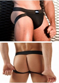 Barcode Jock Strap Anton Swim noir