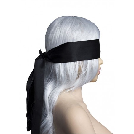 Bandeau satin L'art de l'amour  L 150cm noir