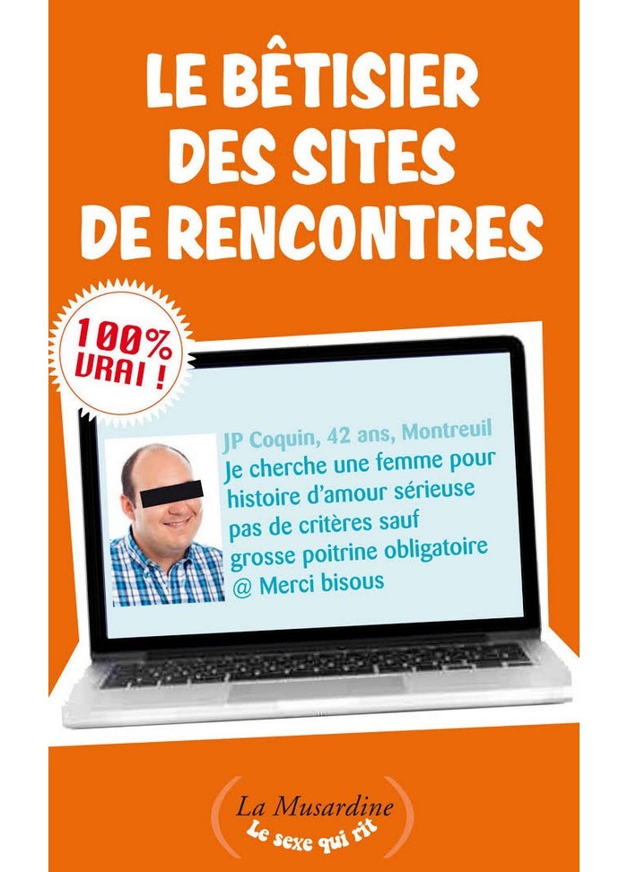 Livre La Musardine, le bêtisier des sites de rencontres.